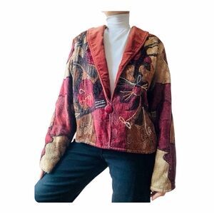 ★ Vintage Style Flashback Couture Blazer - Multicolored ★